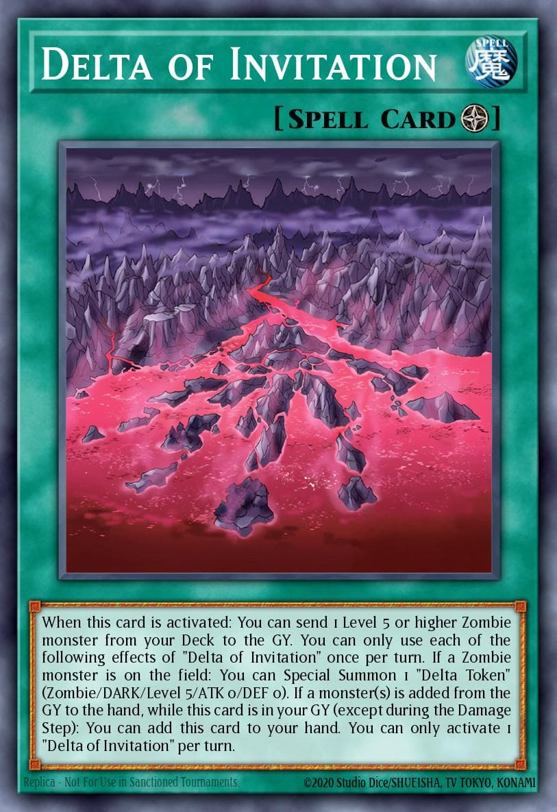 Delta of Invitation Supreme Darkness card