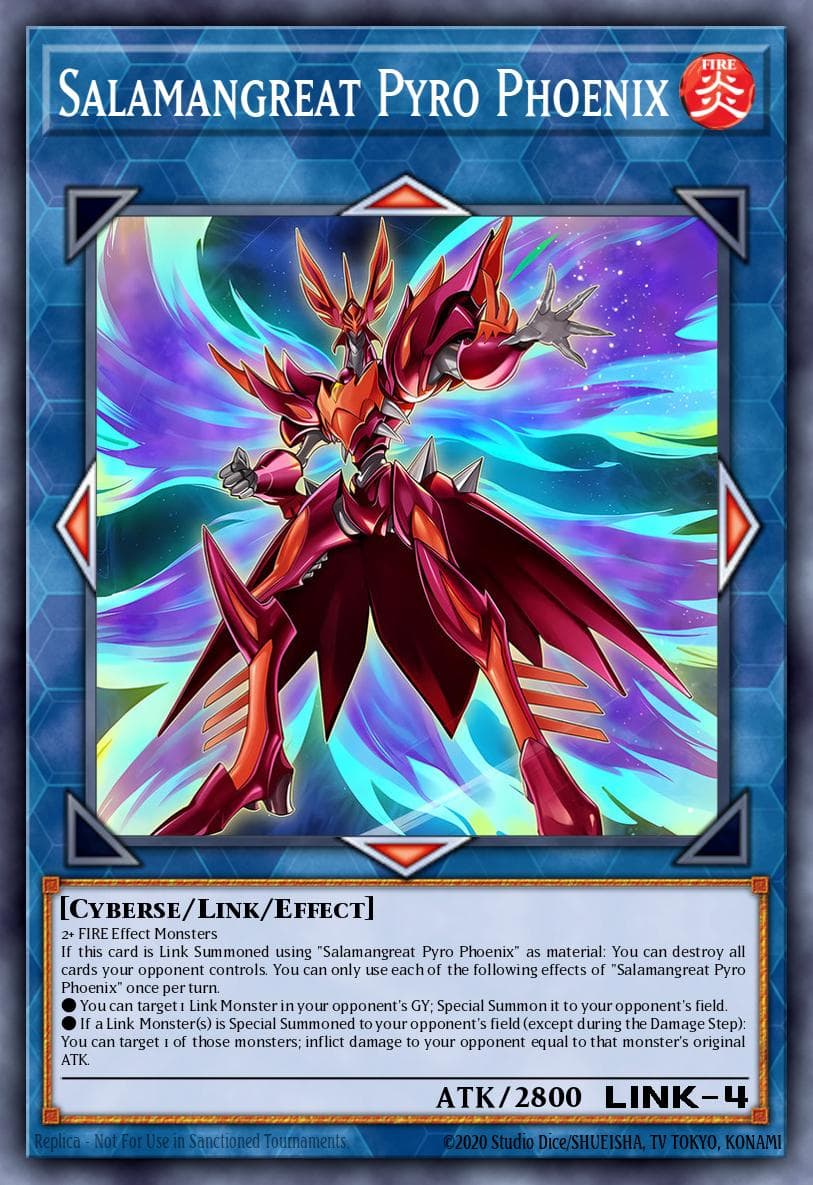 Salamangreat Pyro Phoenix 2020 Tin of Lost Memories Mega Pack card