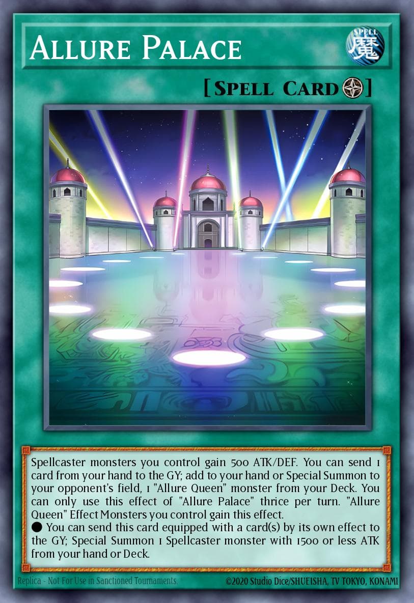 Allure Palace Maze of the Master card