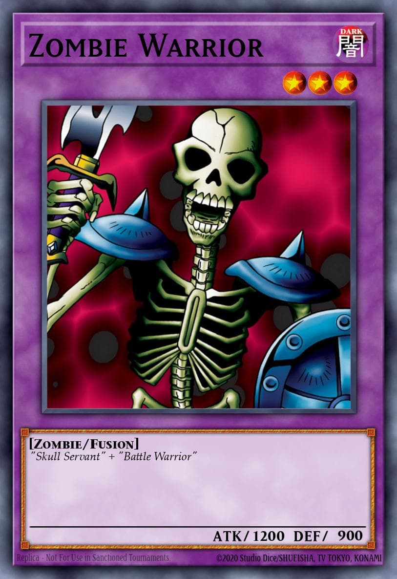 Zombie Warrior OTS Tournament Pack 1 card