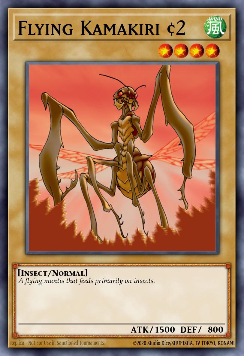 Flying Kamakiri #2 Pharaoh's Servant card