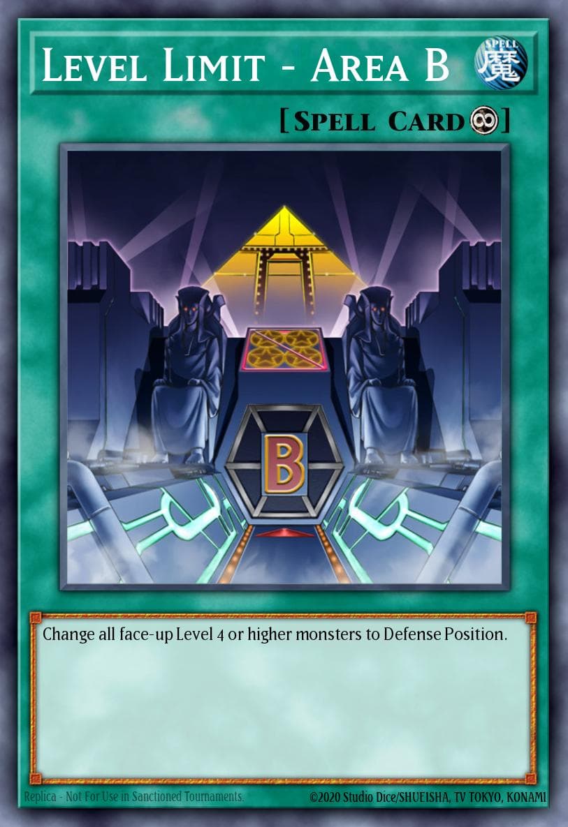 Level Limit - Area B Structure Deck: Blaze of Destruction card
