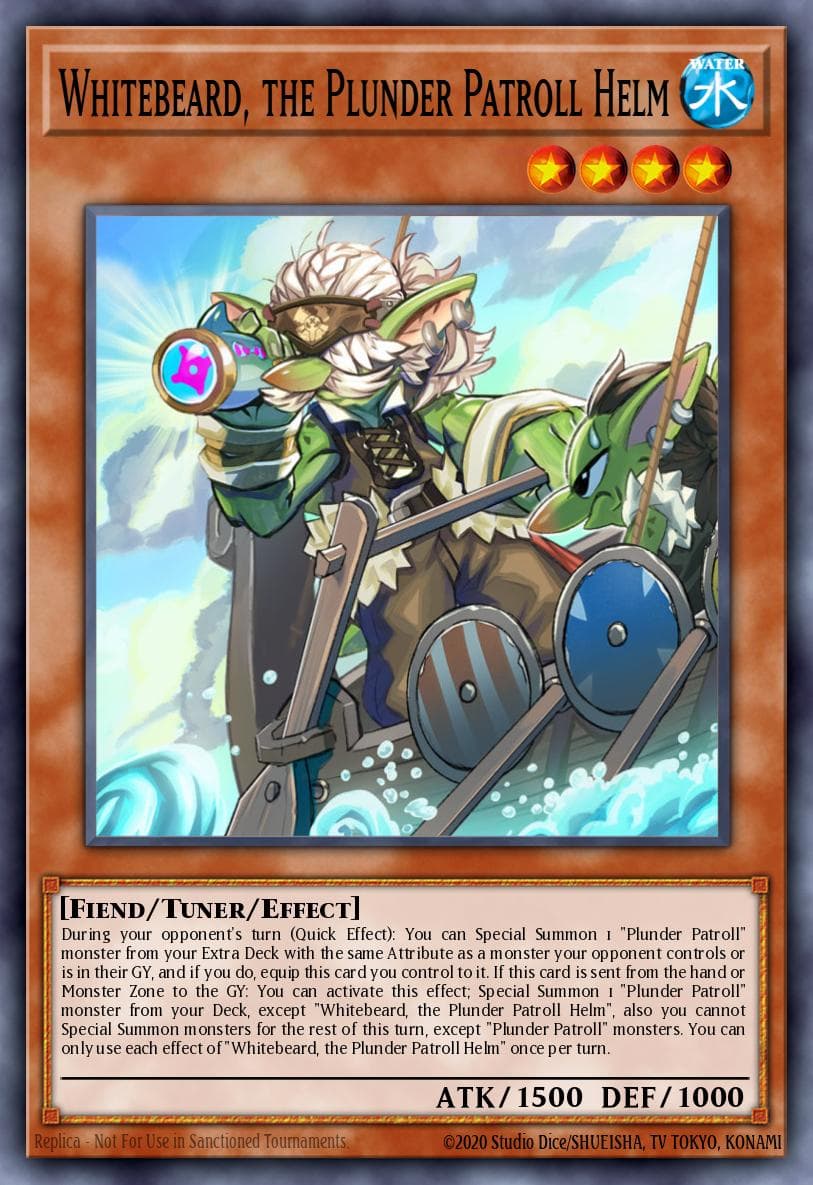 Whitebeard, the Plunder Patroll Helm Ignition Assault Special Edition card