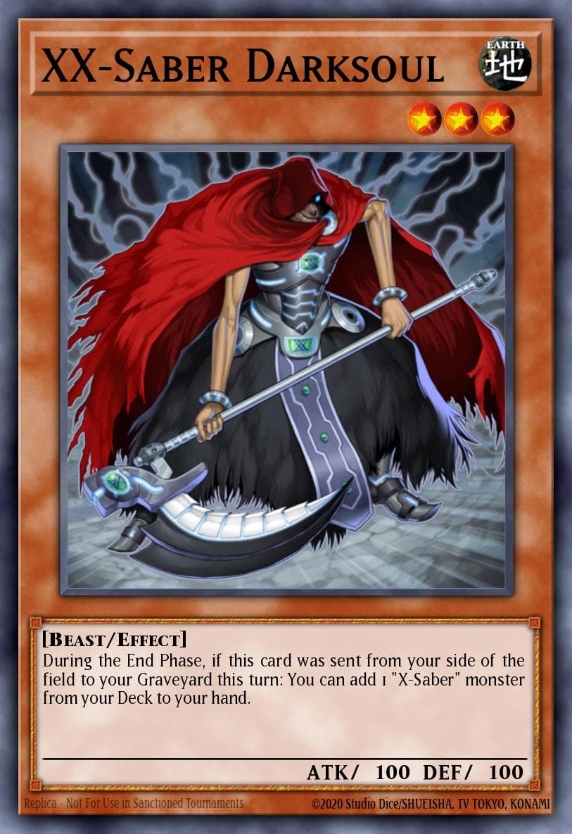 XX-Saber Darksoul Collectible Tins 2011 Wave 2 card