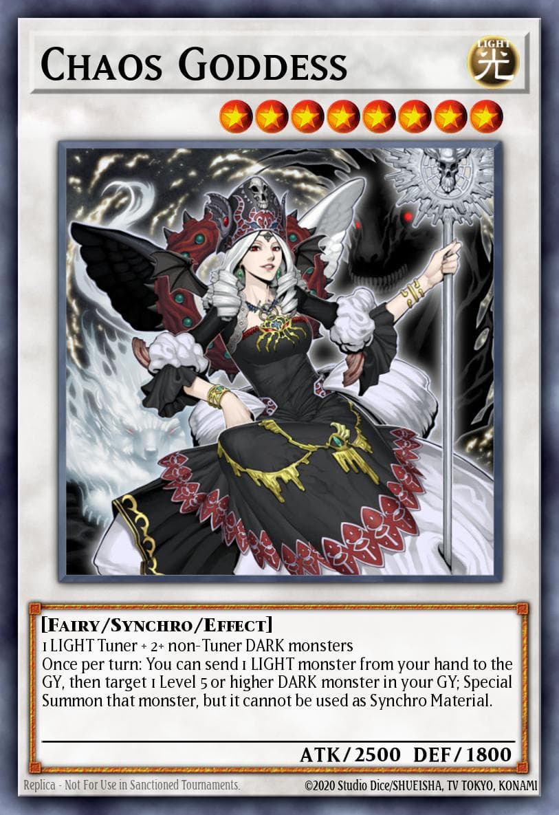 Chaos Goddess Duel Overload card