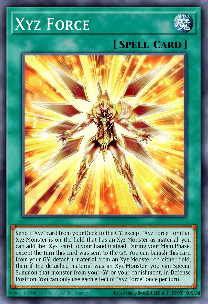 Xyz Force 2025 Mega-Pack Tin card