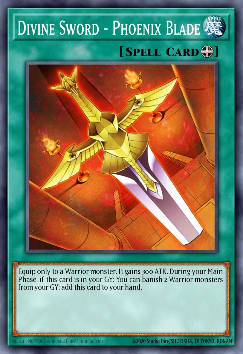 Divine Sword - Phoenix Blade Warriors' Strike Structure Deck card