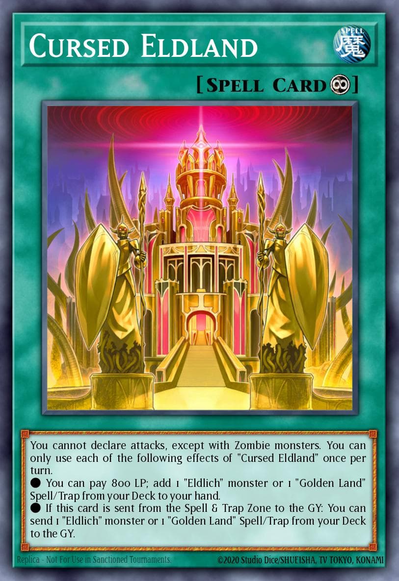 Cursed Eldland Maximum Gold: El Dorado card