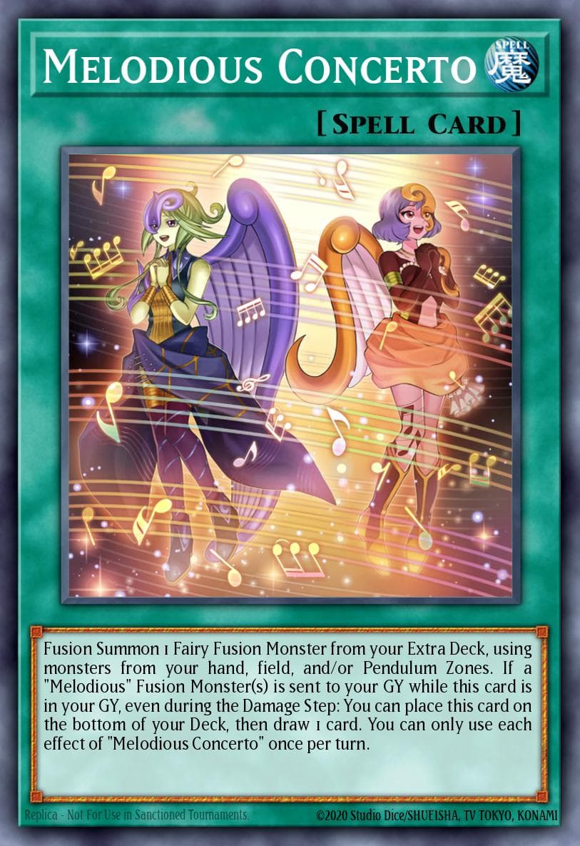 Melodious Concerto Legacy of Destruction card