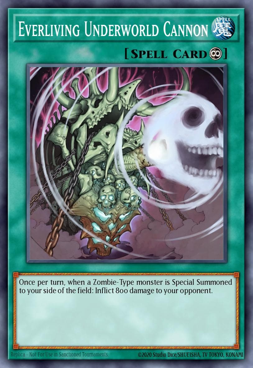 Everliving Underworld Cannon Crossroads of Chaos: Special Edition card