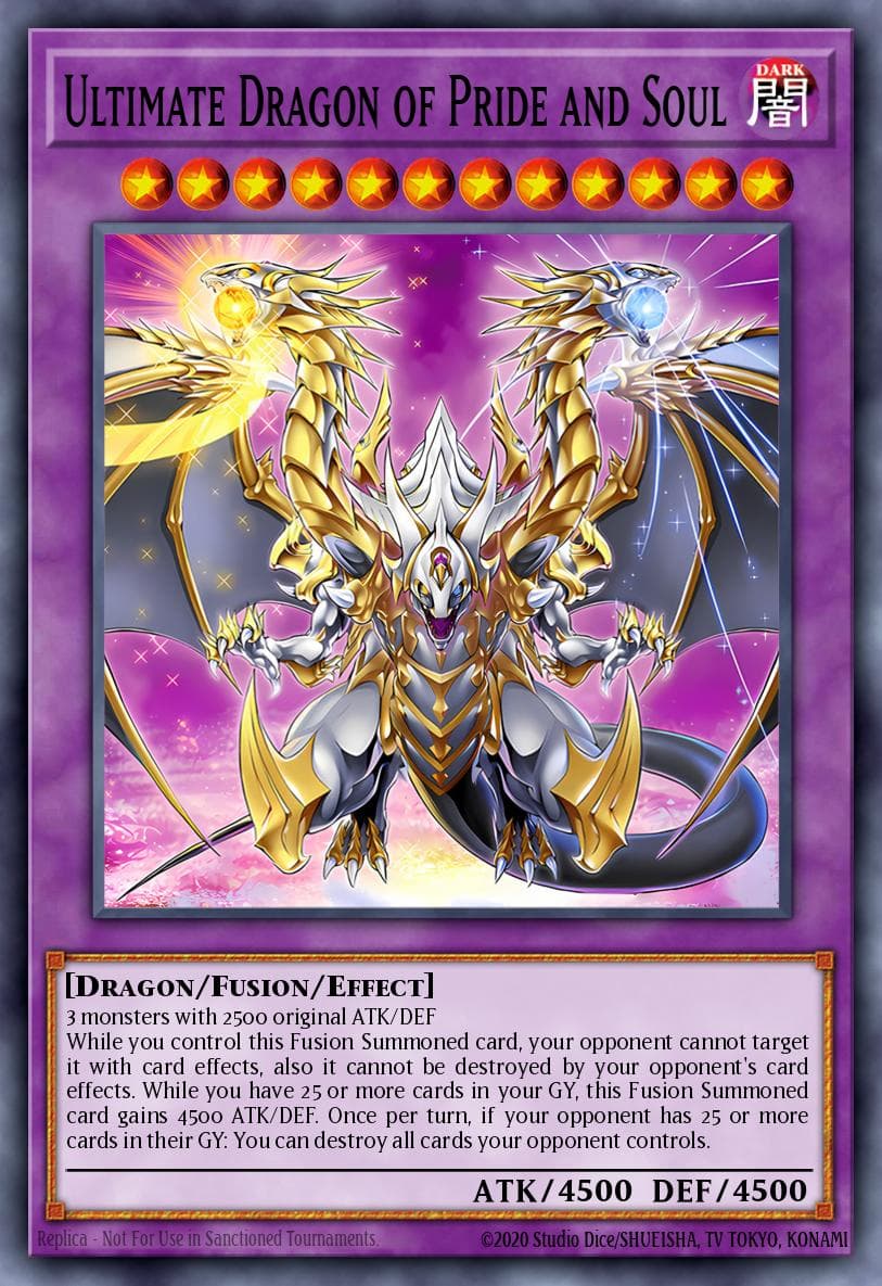 Ultimate Dragon of Pride and Soul Rage of the Abyss card