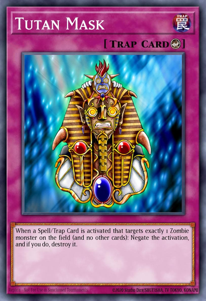 Tutan Mask Dark Beginning 2 card
