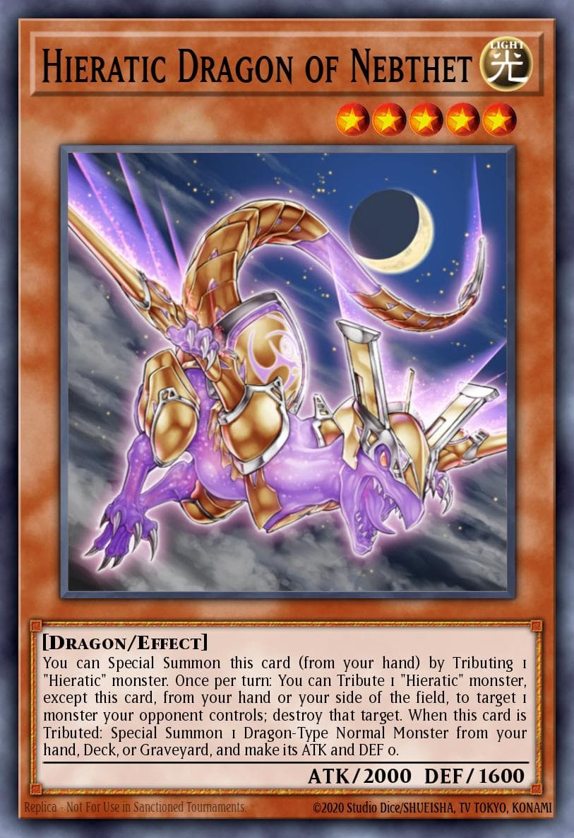 Hieratic Dragon of Nebthet OTS Tournament Pack 16 (POR) card