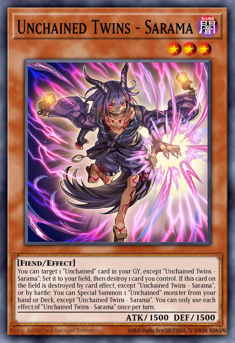 Unchained Twins - Sarama Ignition Assault Special Edition card