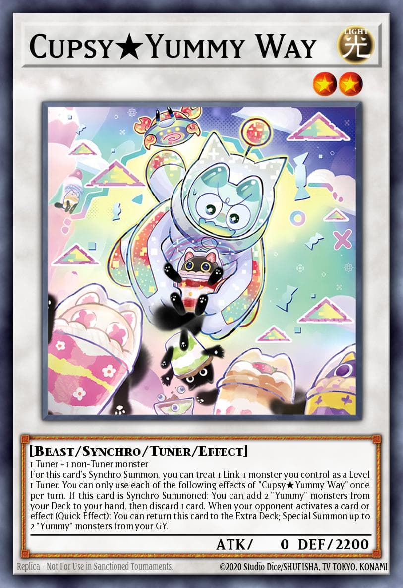 Cupsy★Yummy Way Justice Hunters card