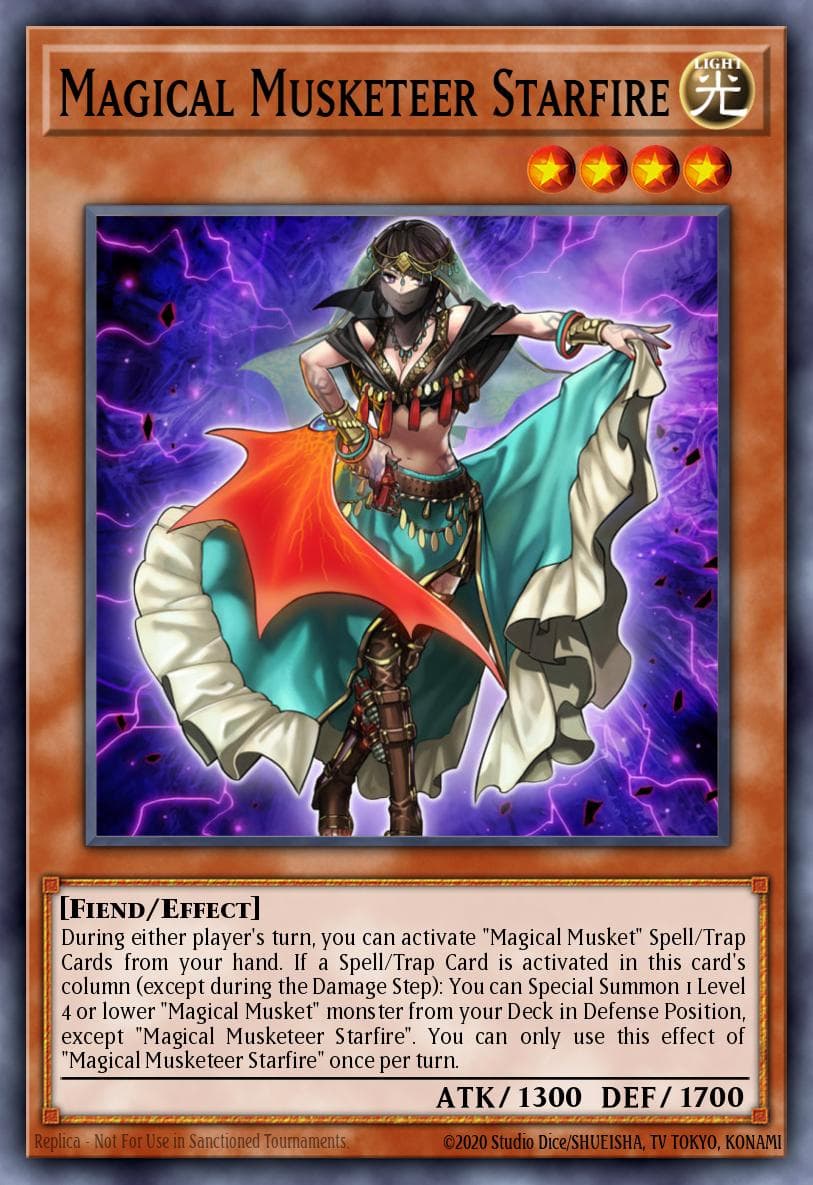 Magical Musketeer Starfire Duel Overload card