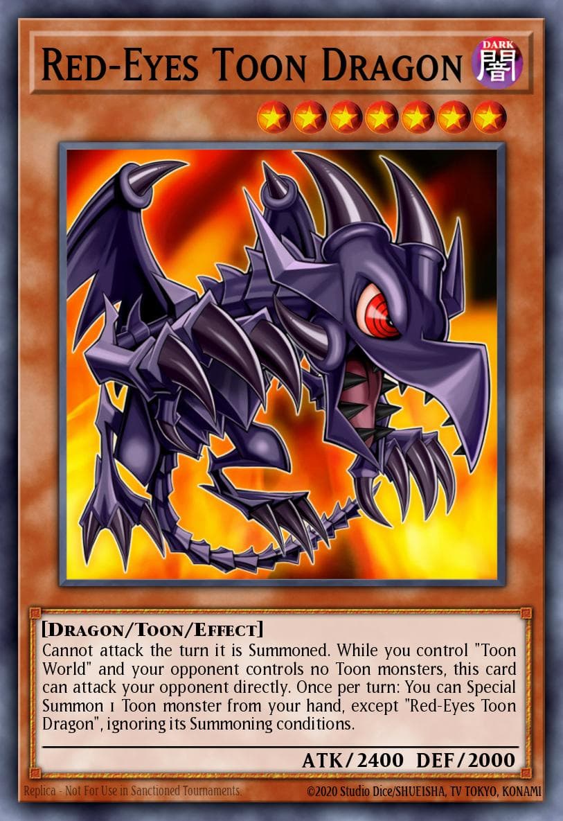 Red-Eyes Toon Dragon Legendary Duelists: Season 1 card