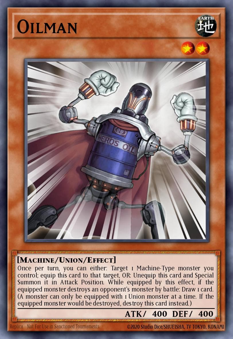 Oilman Geargia Rampage Structure Deck card