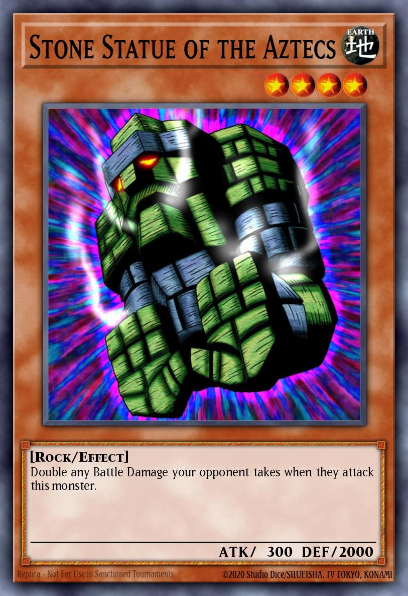 Stone Statue of the Aztecs Ancient Sanctuary card