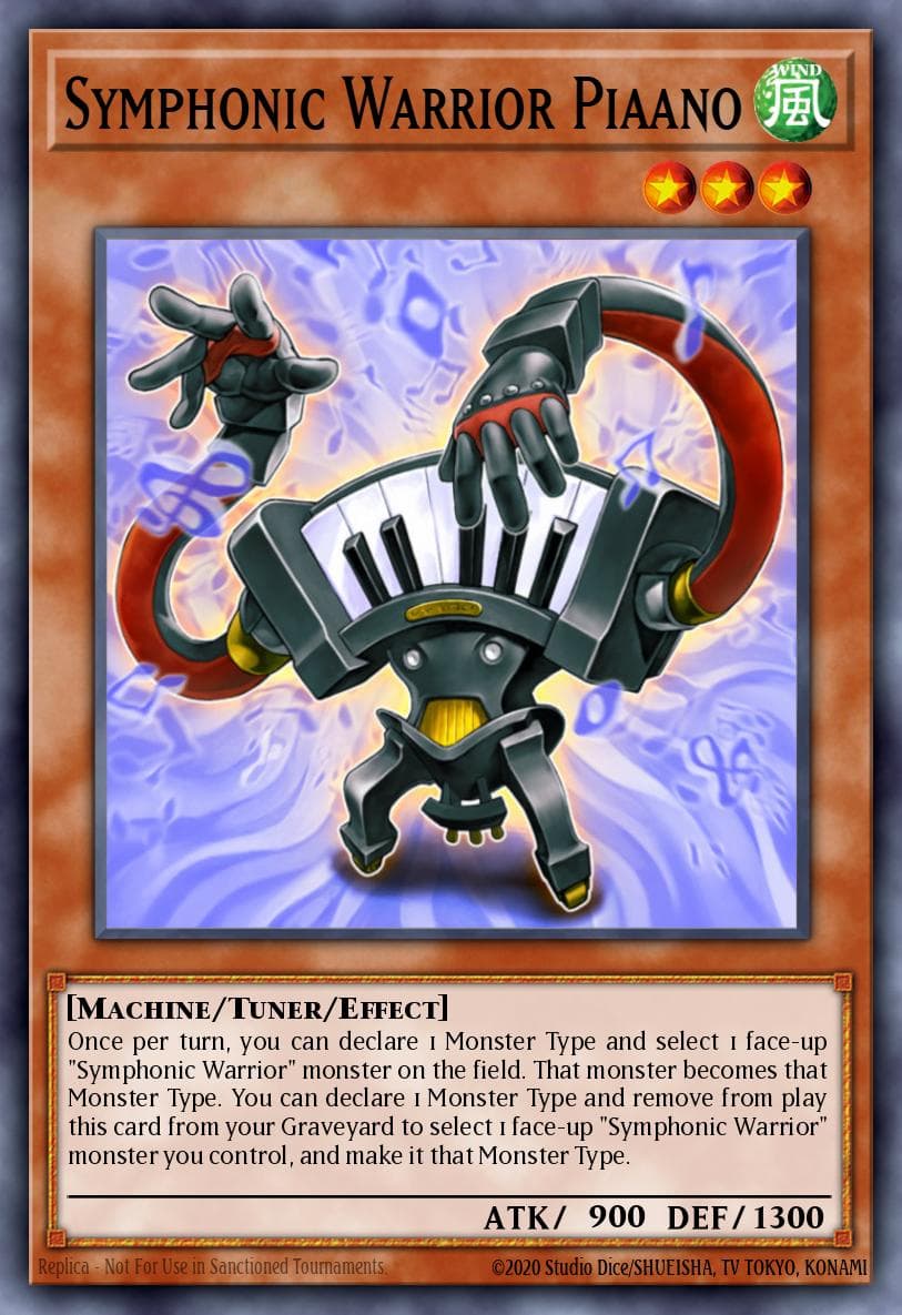 Symphonic Warrior Piaano Storm of Ragnarok: Special Edition card