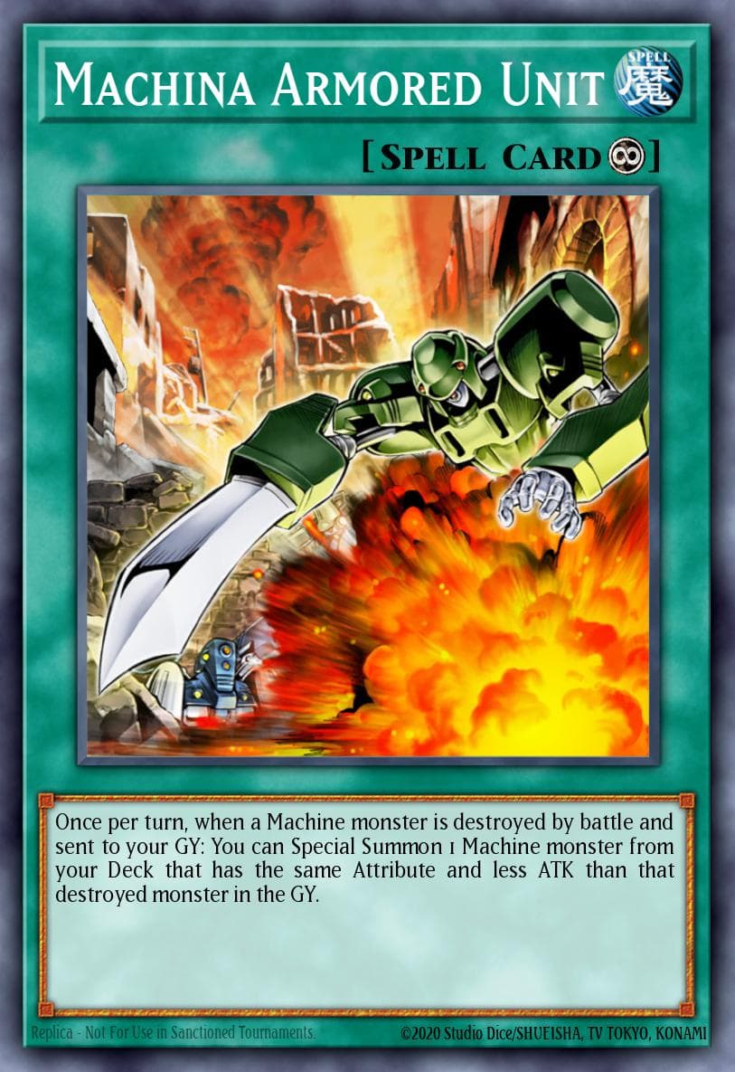 Machina Armored Unit Structure Deck: Mechanized Madness card