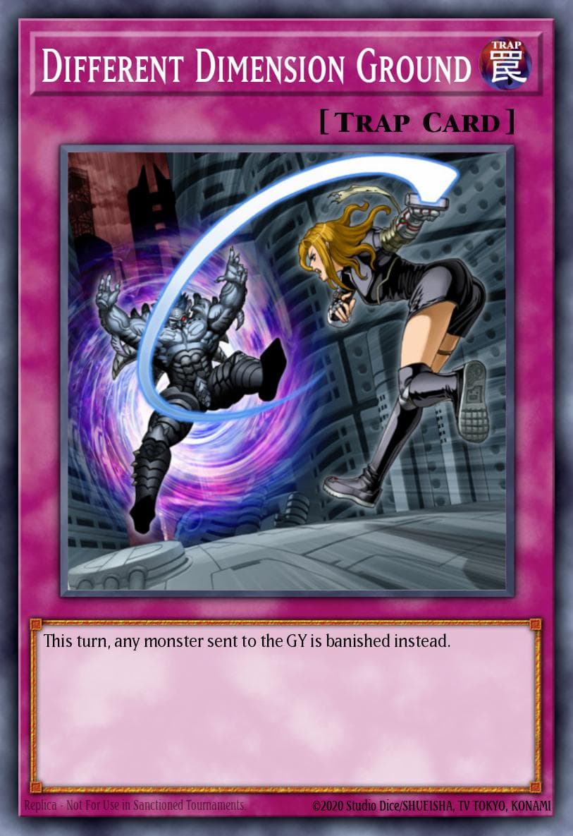 Different Dimension Ground Duel Devastator card