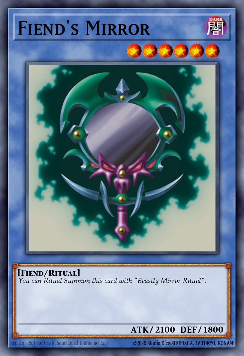 Fiend's Mirror Premium Collection Tin card