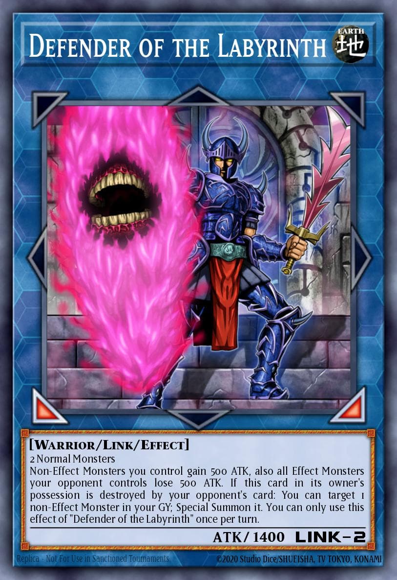 Defender of the Labyrinth 2020 Tin of Lost Memories Mega Pack card
