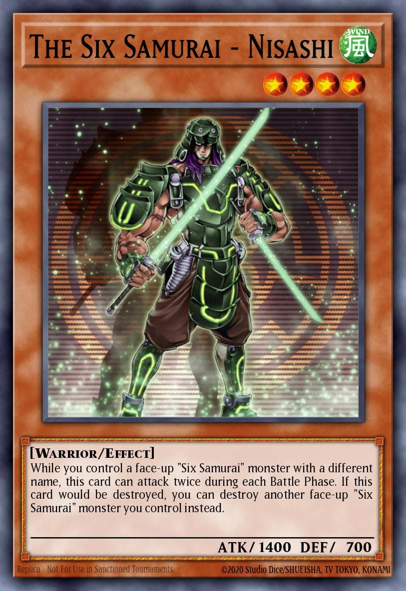 The Six Samurai - Nisashi Ra Yellow Mega Pack: Special Edition card