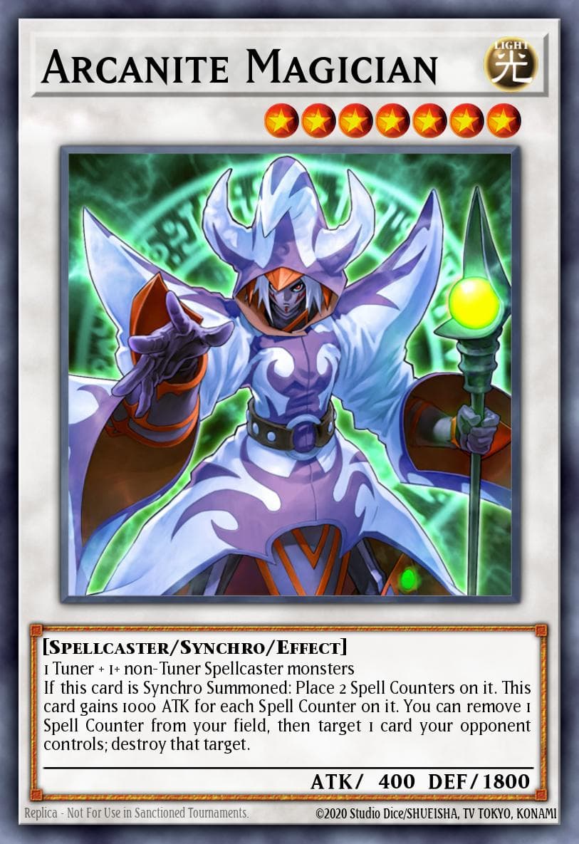 Arcanite Magician The Infinity Chasers card
