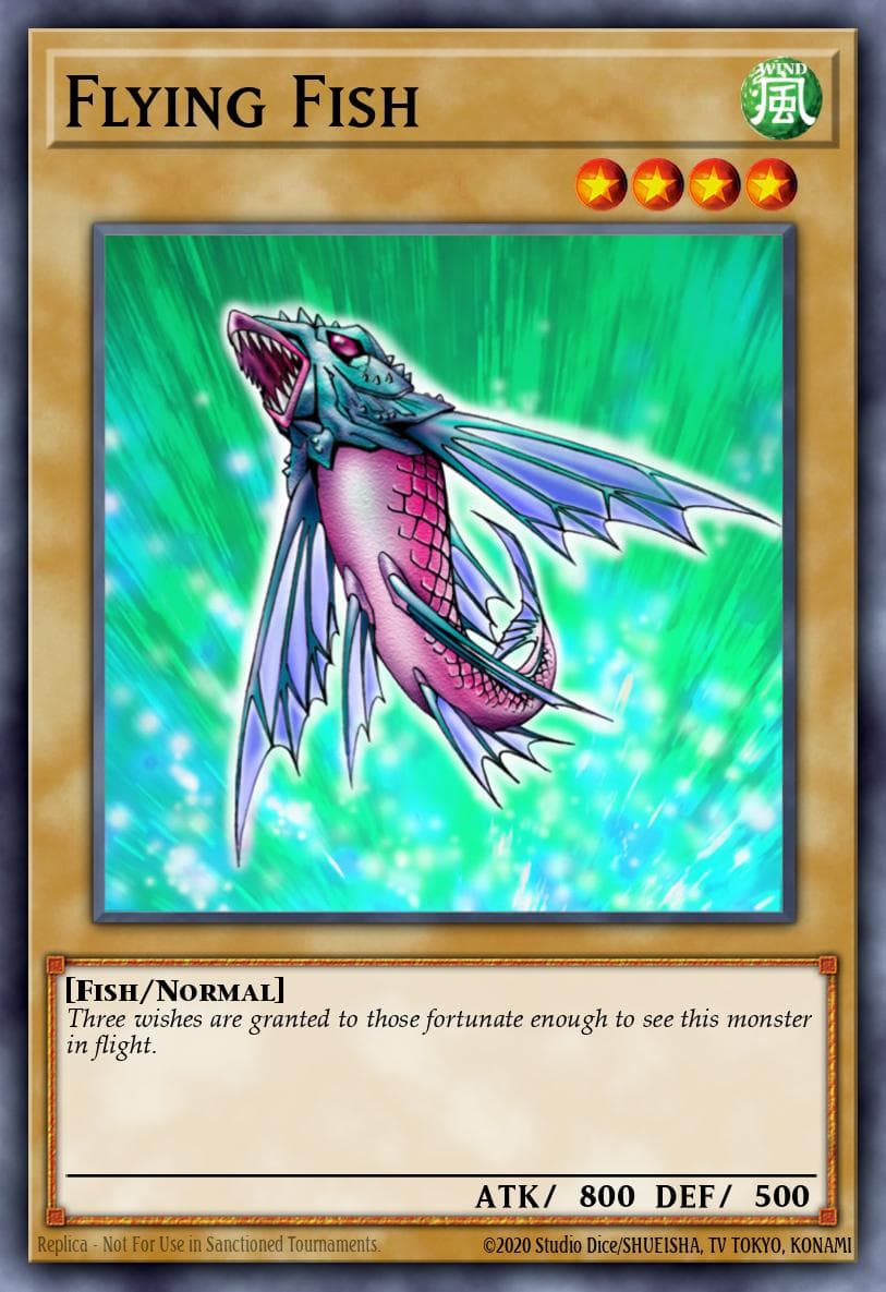 Flying Fish Labyrinth of Nightmare card