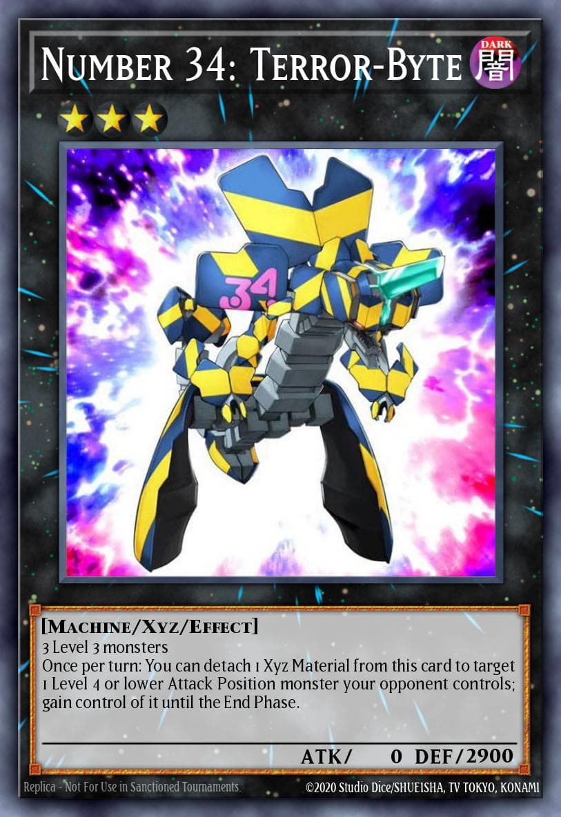 Number 34: Terror-Byte Generation Force: Special Edition card