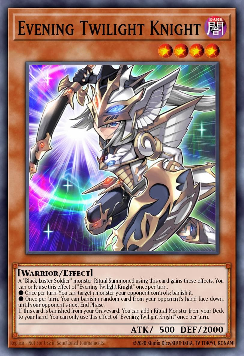 Evening Twilight Knight Dimension of Chaos: Special Edition card