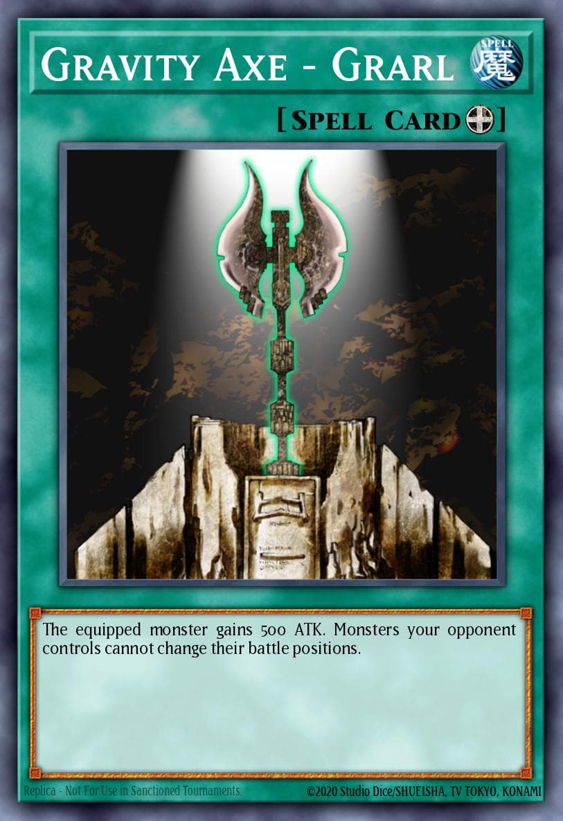 Gravity Axe - Grarl Dark Revelation Volume 1 card