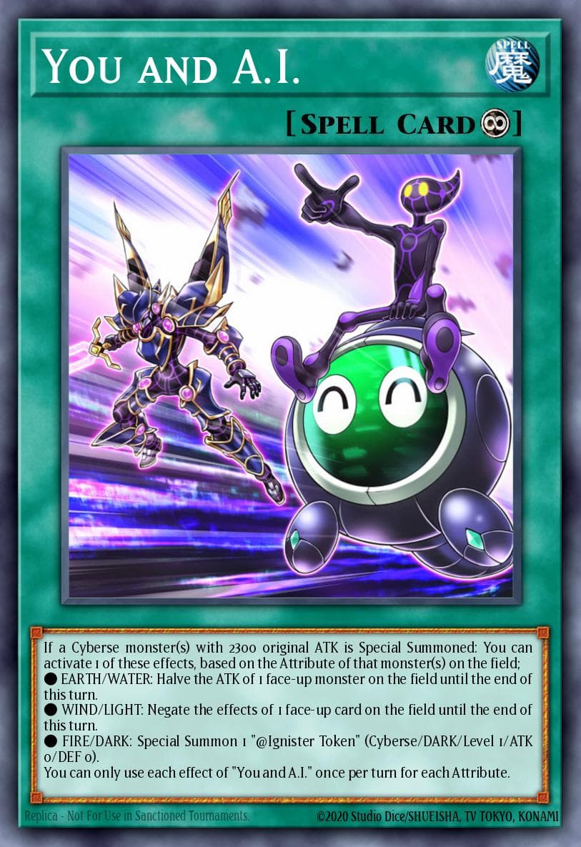 You and A.I. 2022 Tin of the Pharaoh's Gods card