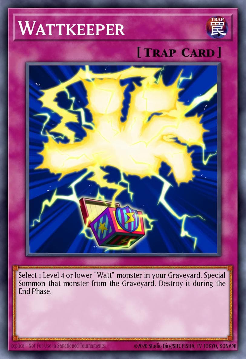 Wattkeeper Starstrike Blast Sneak Peek Participation Card card