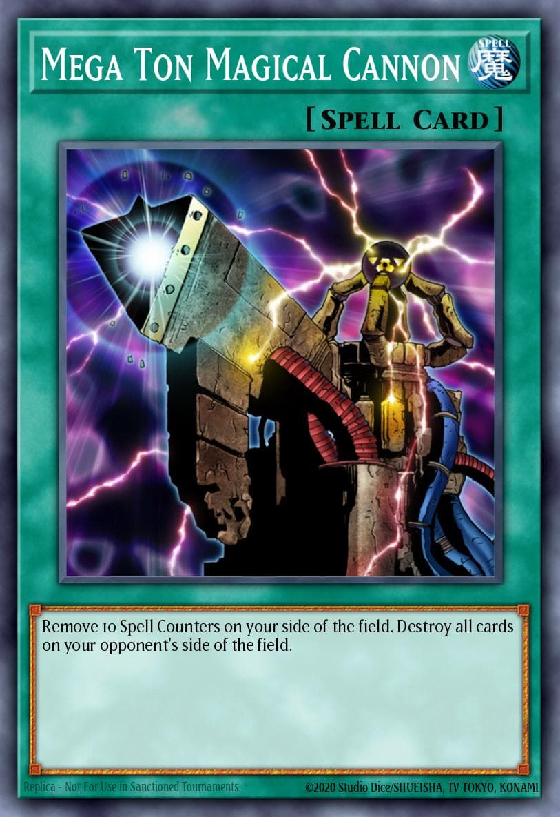 Mega Ton Magical Cannon Dark Revelation Volume 1 card