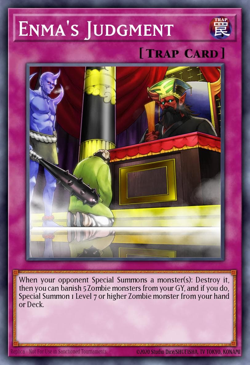 Enma's Judgment Duel Overload card