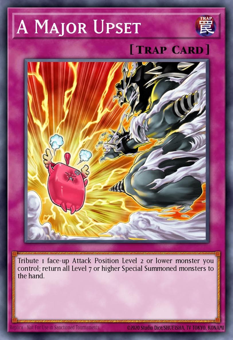 A Major Upset Ancient Prophecy: Special Edition card