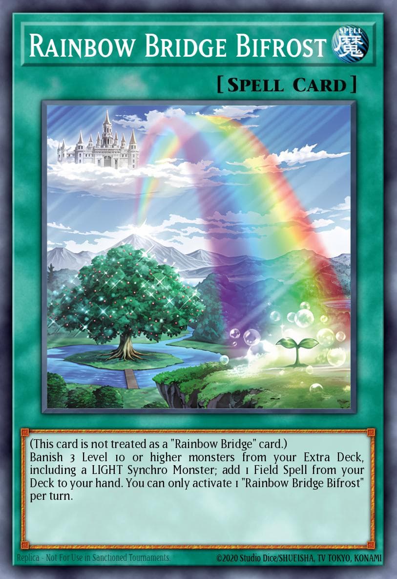 虹之桥 遊戲王 card