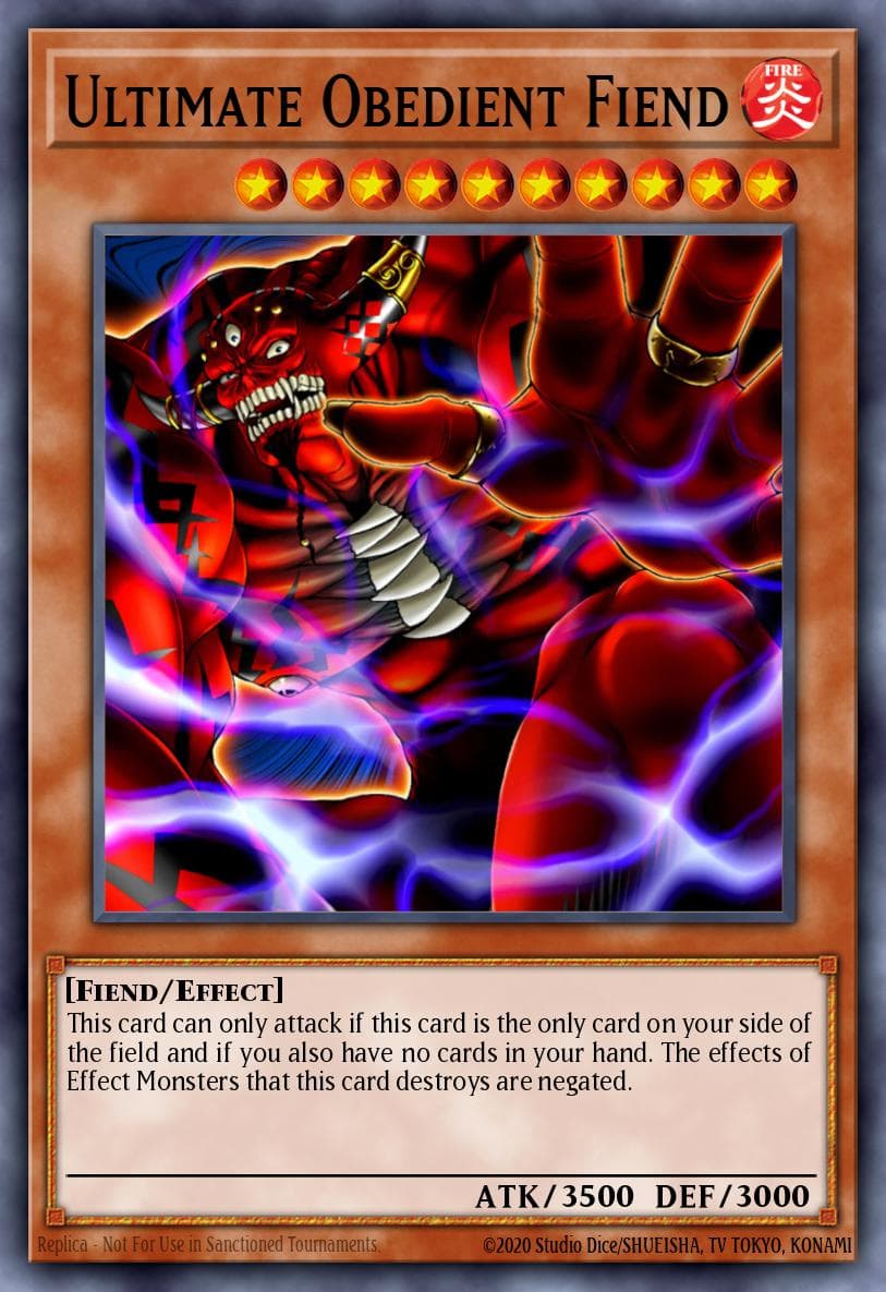 Ultimate Obedient Fiend Dark Revelation Volume 1 card