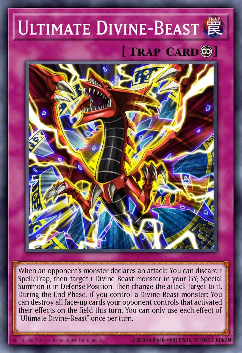 Ultimate Divine-Beast Egyptian God Deck: Slifer the Sky Dragon card