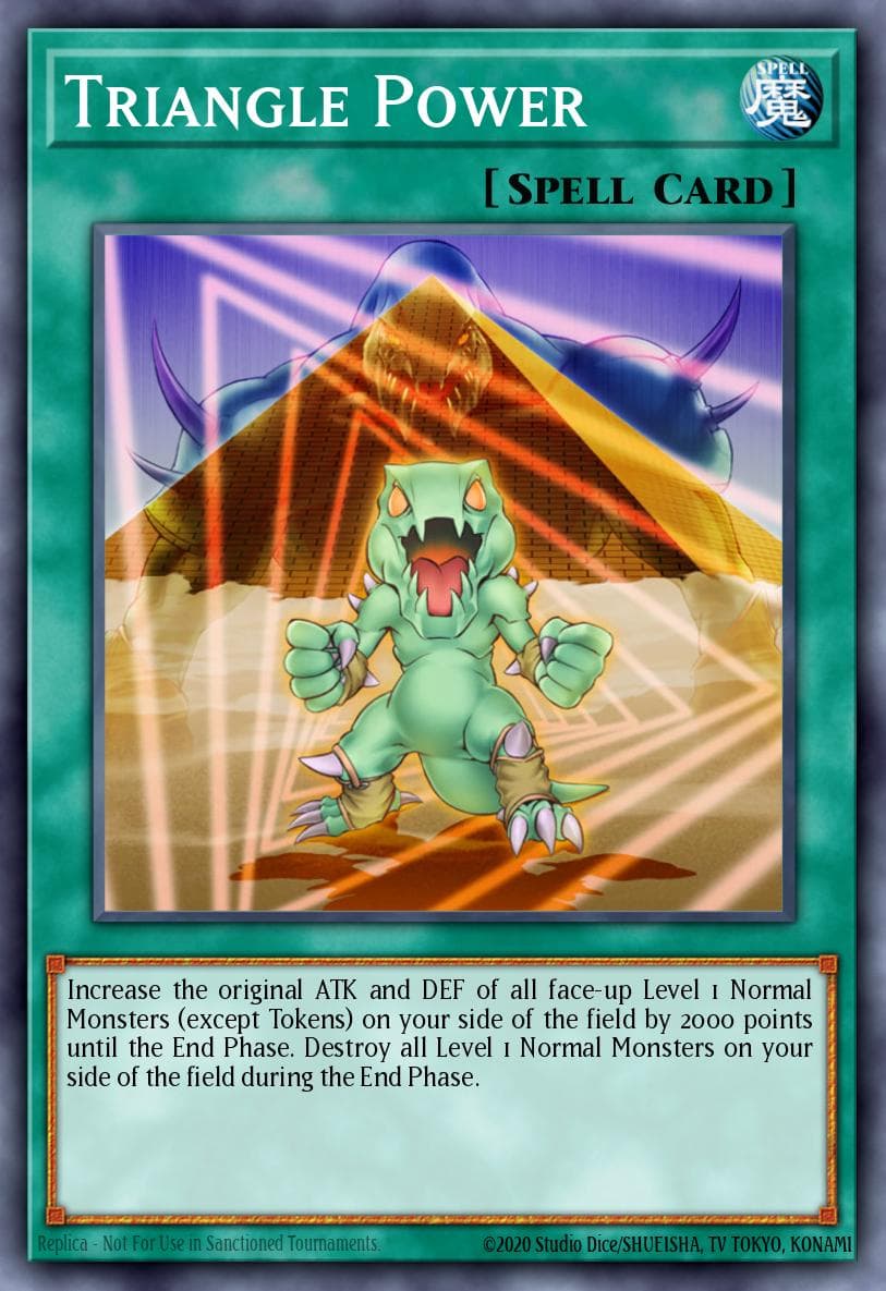 Triangle Power Ancient Sanctuary card
