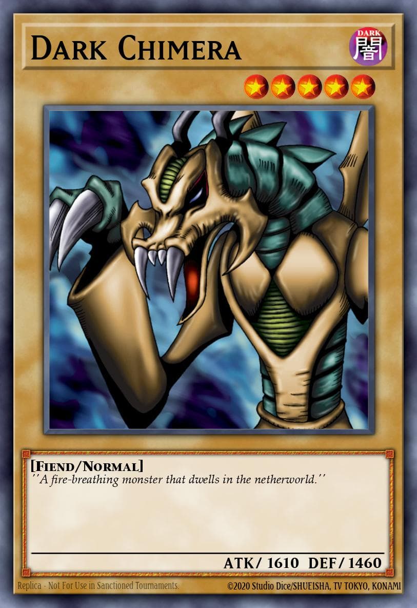 Dark Chimera 遊戲王 card