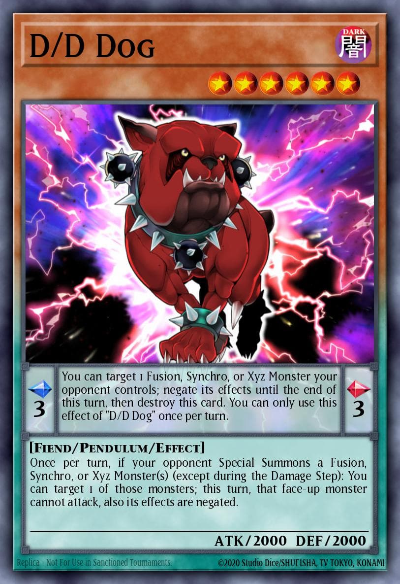 D/D Dog Rise of the Duelist Premiere! promotional card card