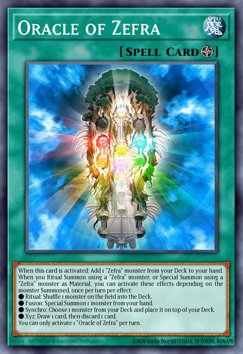Oracle of Zefra Crossed Souls: Advance Edition card