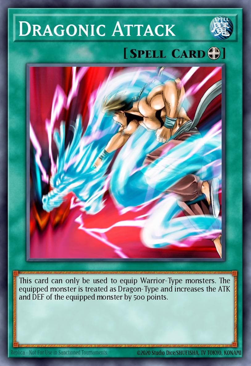 Dragonic Attack Labyrinth of Nightmare card