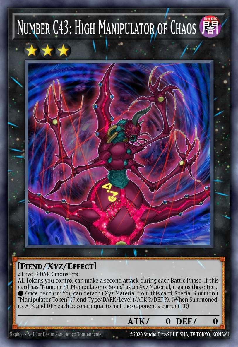 Number C43: High Manipulator of Chaos 2015 Mega-Tin Mega Pack card