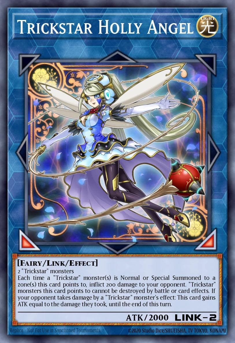 Trickstar Holly Angel Code of the Duelist Special Edition card