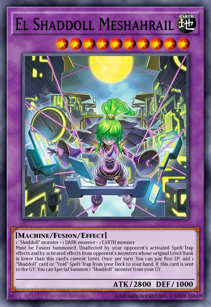 神影依・弥赛芙蕾尔 游戏王 card